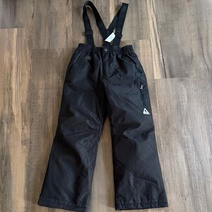 Gerry Black Kids Snow Bib pants Size 10/12